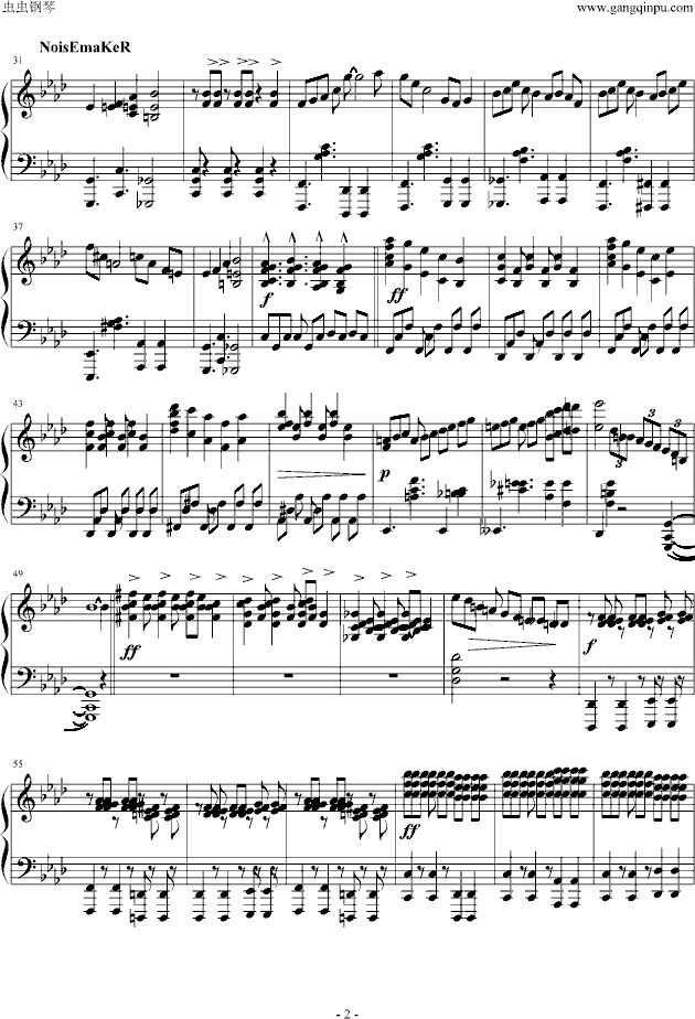 DAWN FLIGHT钢琴曲谱（图2）