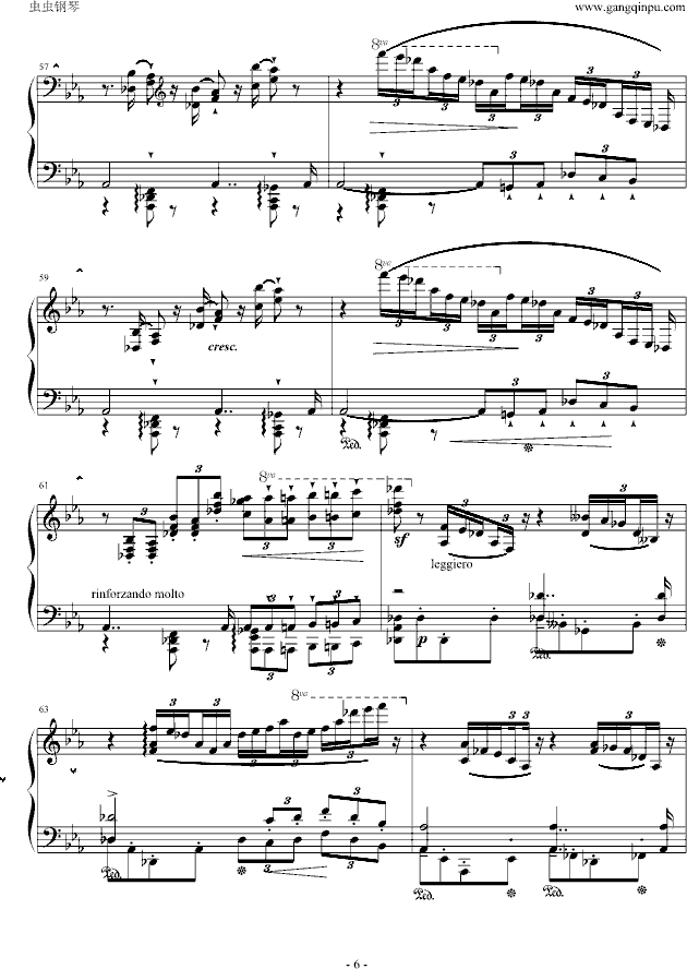 英雄钢琴曲谱（图6）