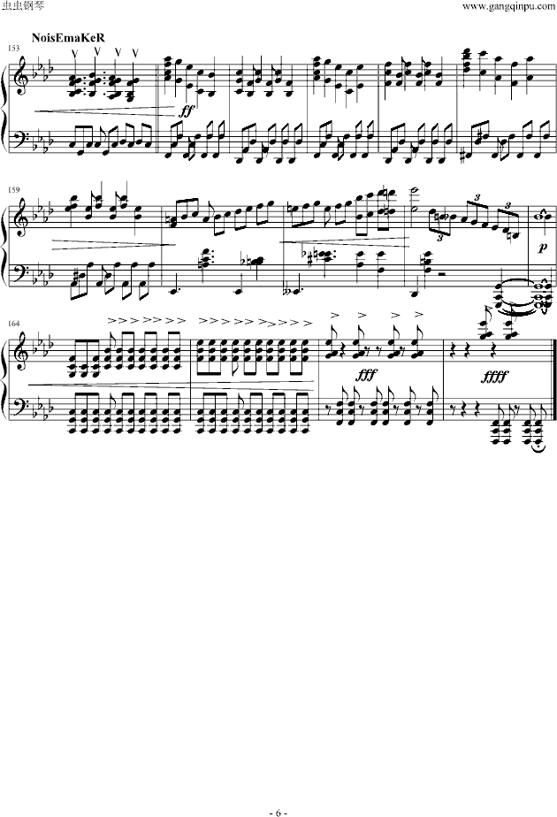 DAWN FLIGHT钢琴曲谱（图6）