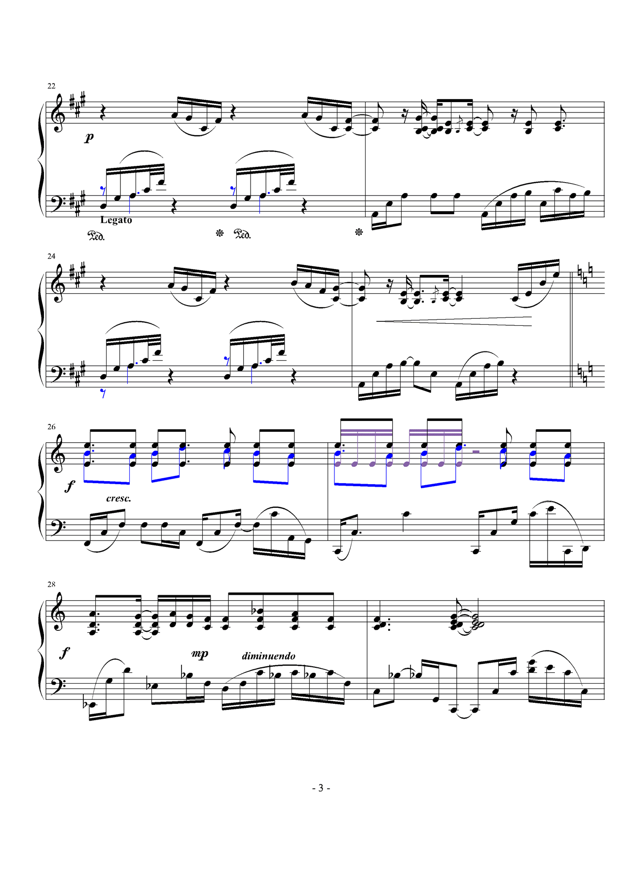 不懂-伴奏钢琴曲谱（图3）