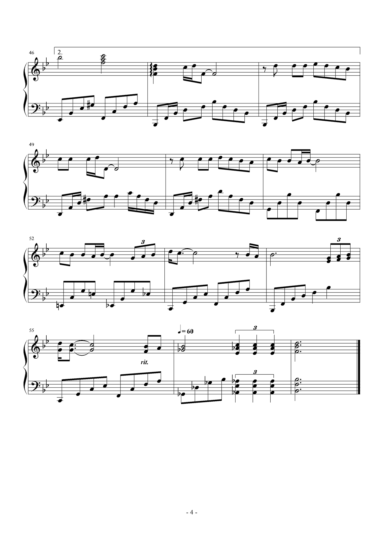 风再起时钢琴曲谱（图4）