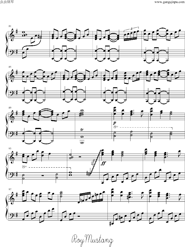 僕は、鳥になる钢琴曲谱（图6）