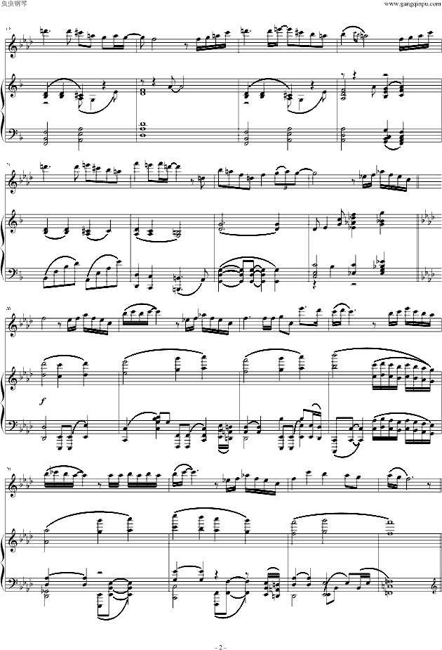 最高の片想い钢琴曲谱（图2）
