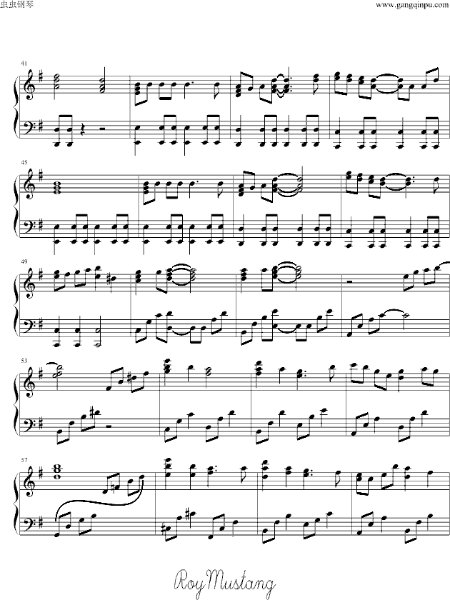 僕は、鳥になる钢琴曲谱（图3）