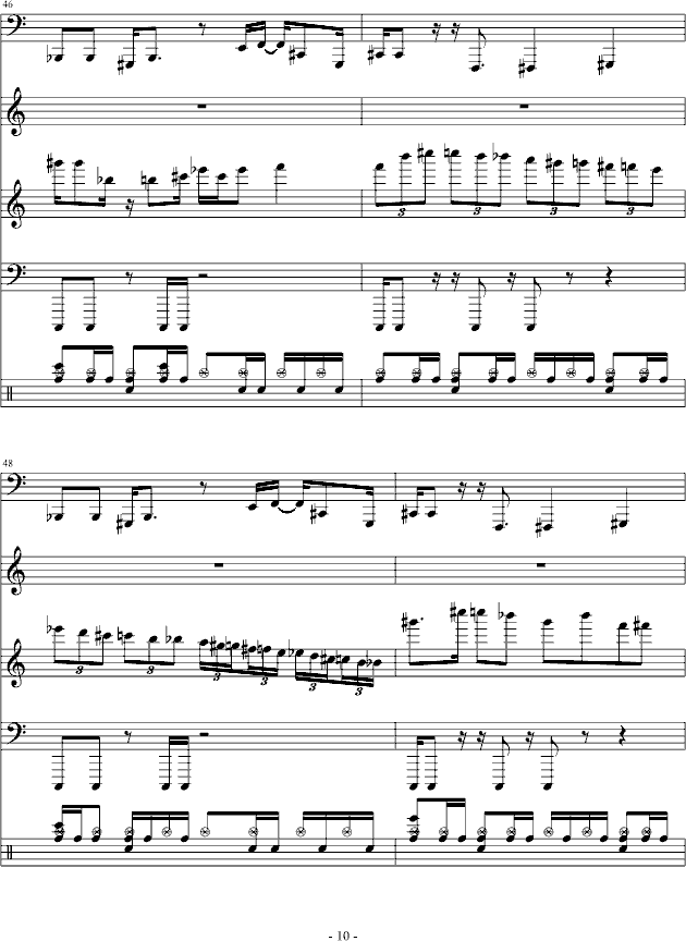 FC—马力医生钢琴曲谱（图10）