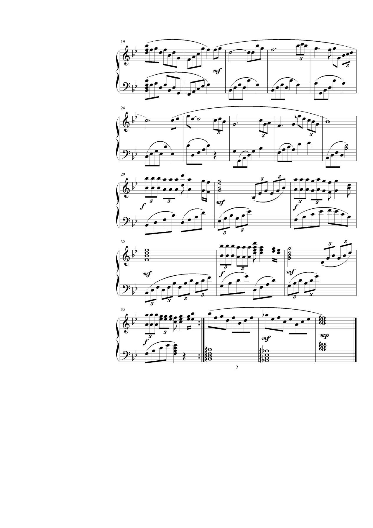 云河钢琴曲谱（图2）