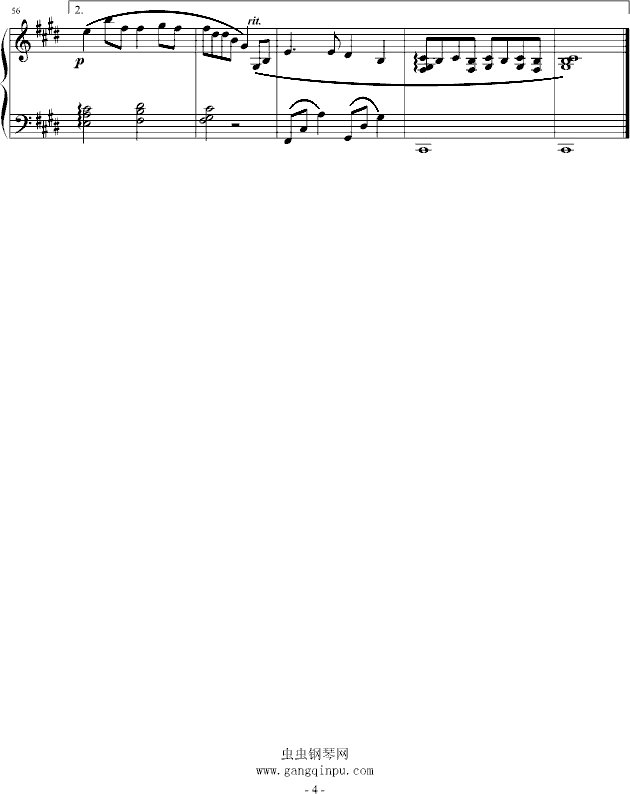 越单纯越幸福钢琴曲谱（图4）
