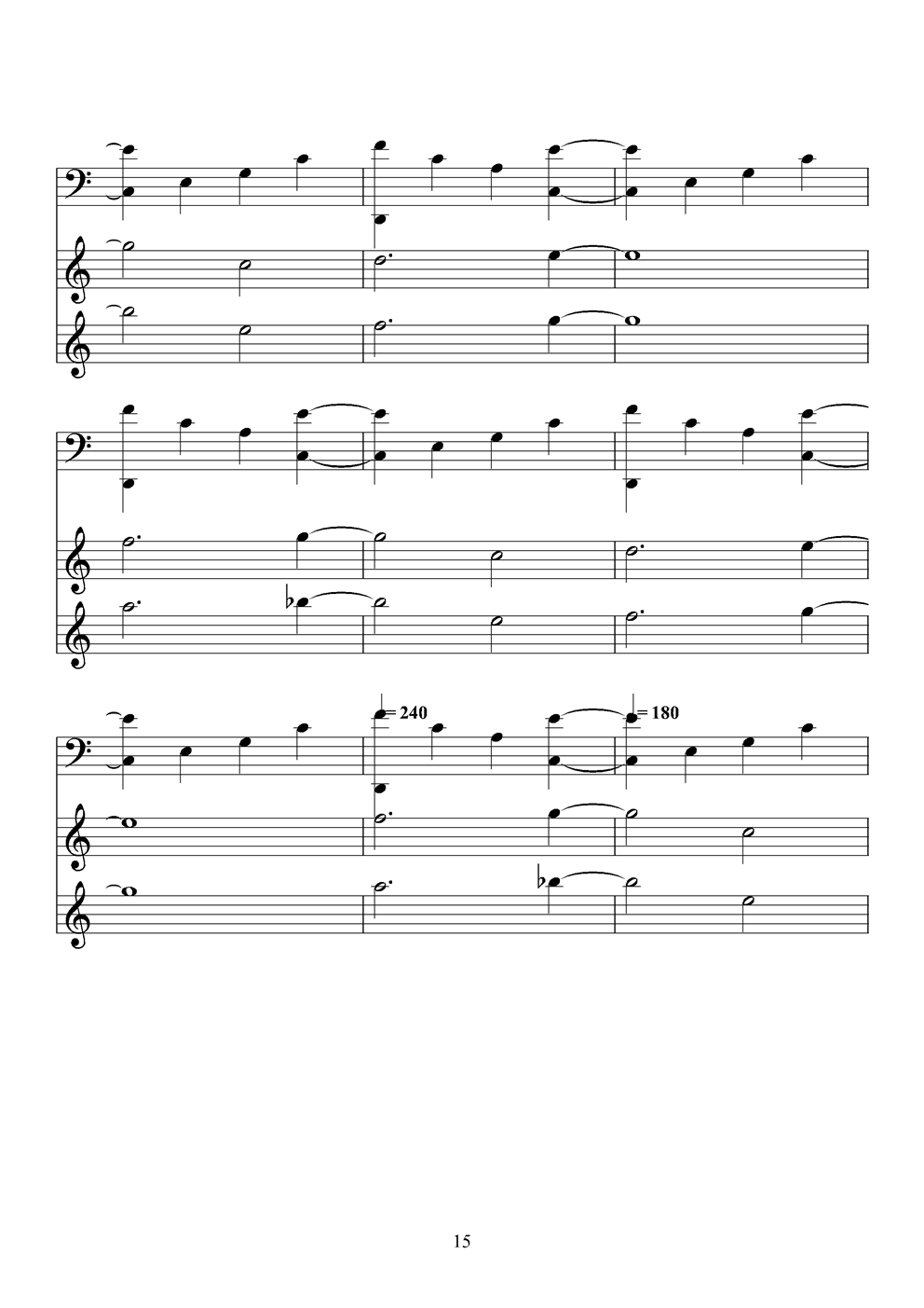 火柴天堂钢琴曲谱（图15）