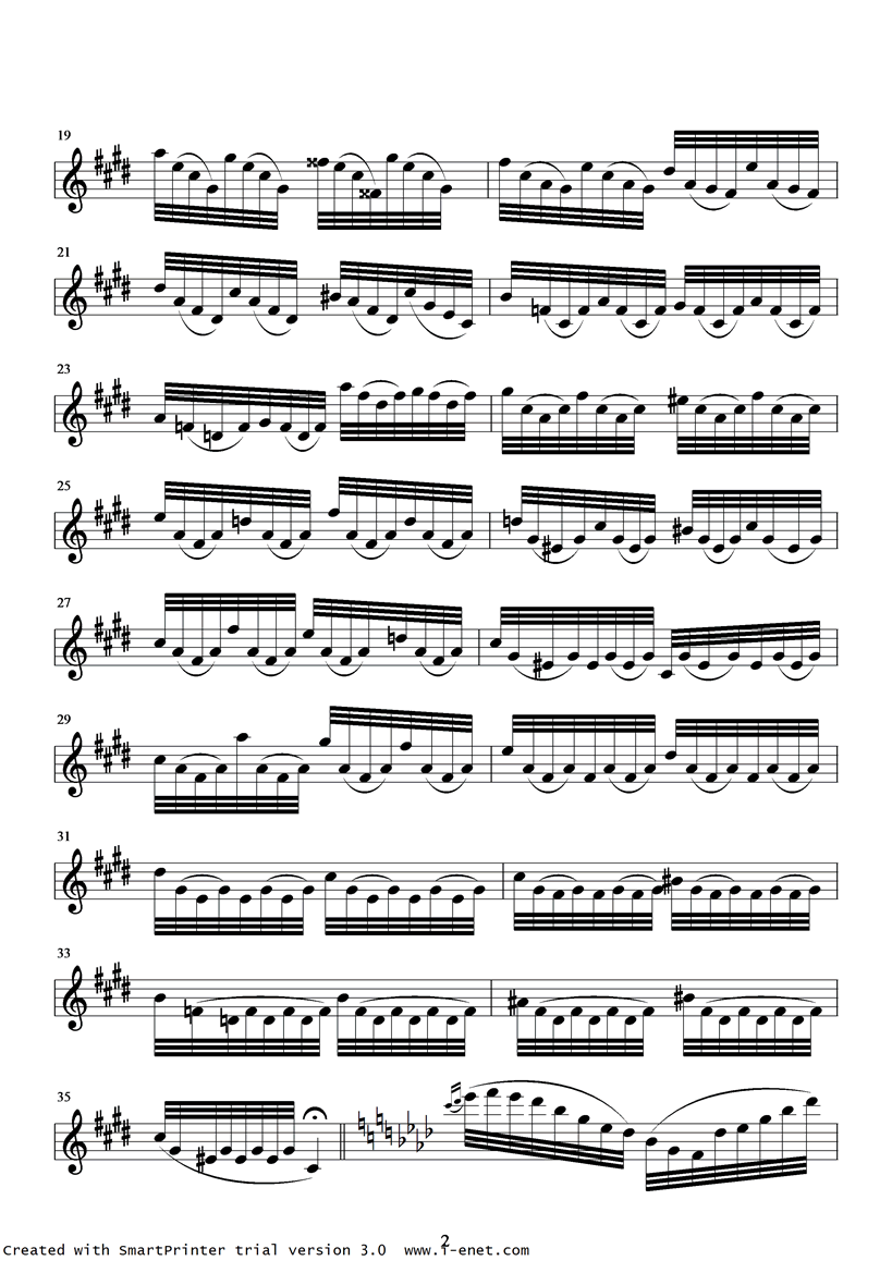 亚格金练习No24钢琴曲谱（图2）