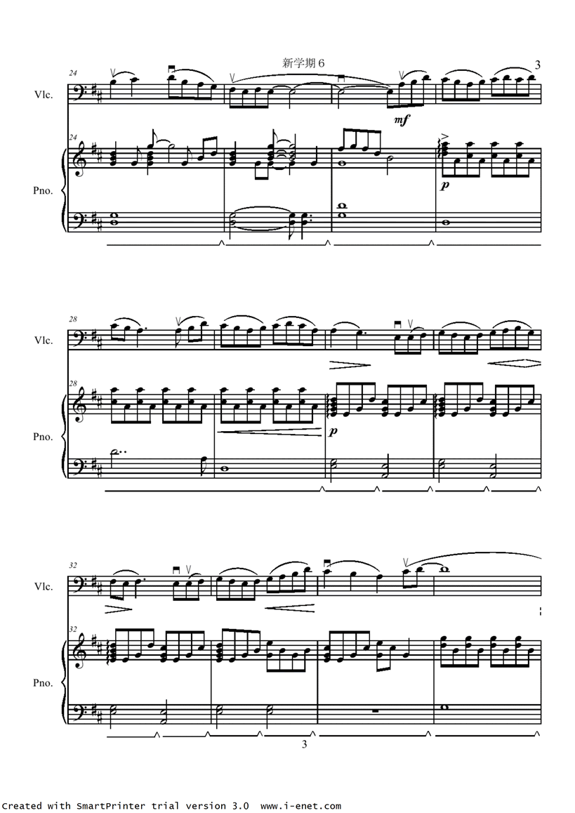 New School Term 6钢琴曲谱（图3）
