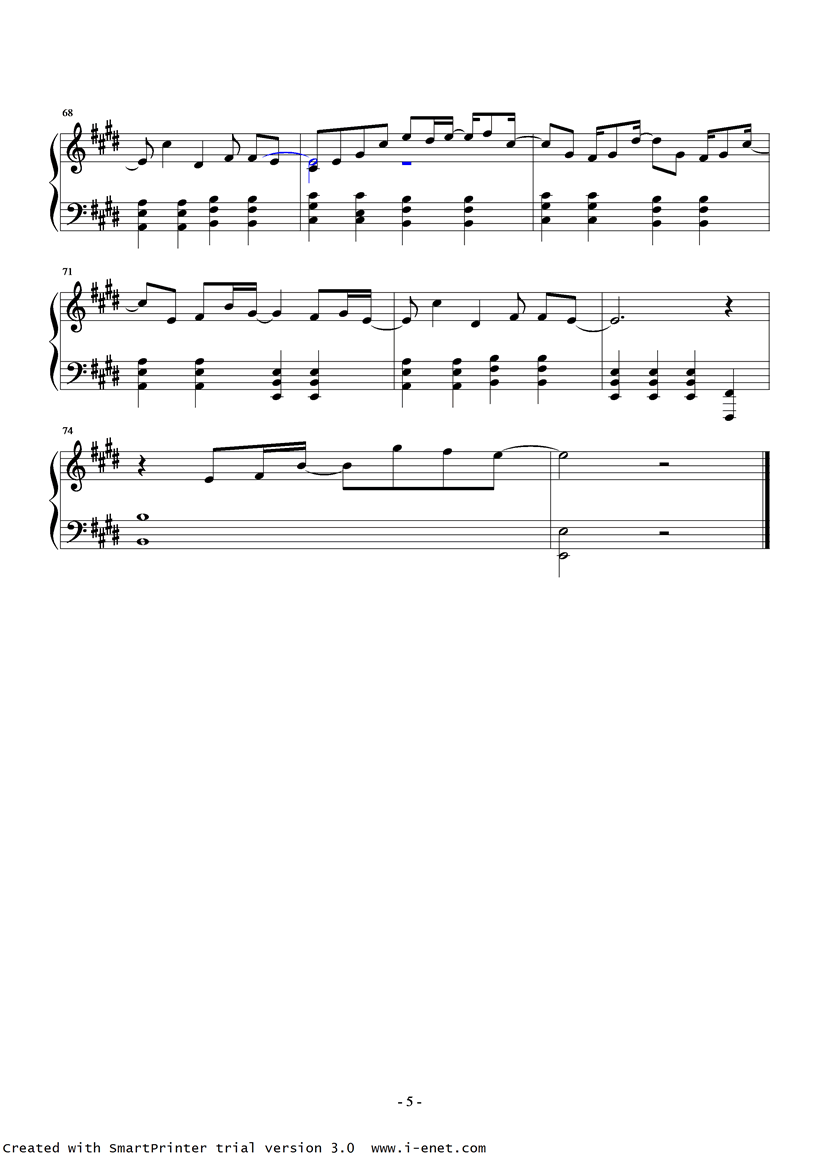 沙龙钢琴曲谱（图5）