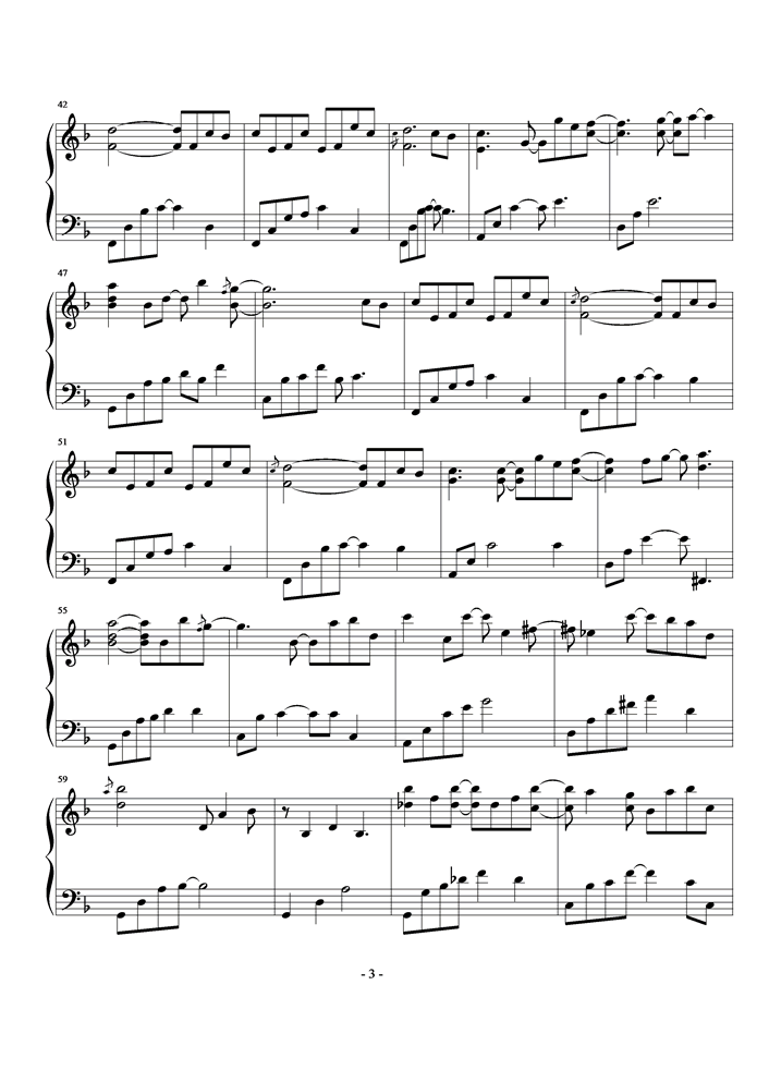 Dream-Yiruma钢琴曲谱（图4）