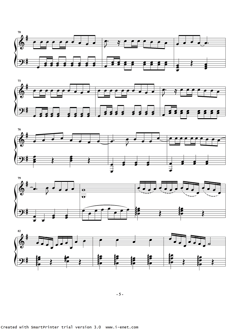 Myprayer钢琴曲谱（图5）