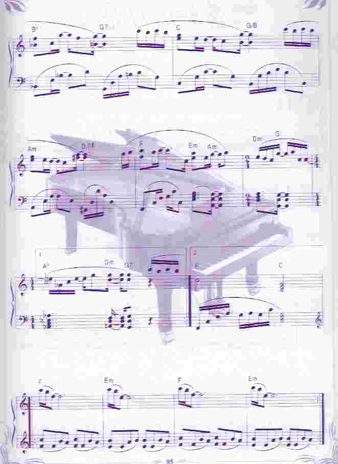邮差钢琴曲谱（图4）