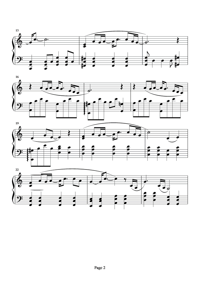 改造人钢琴曲谱（图2）
