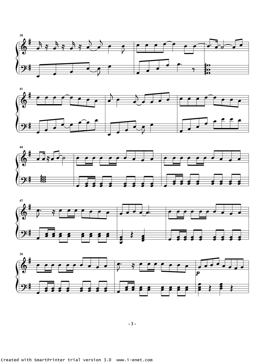 Myprayer钢琴曲谱（图3）