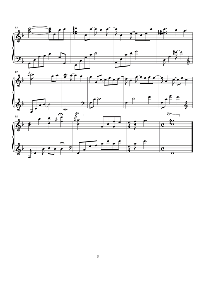 Dream-Yiruma钢琴曲谱（图6）
