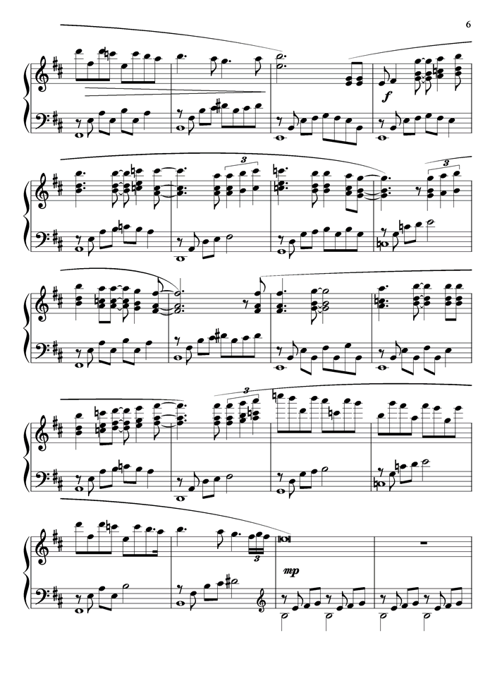 dream of the forgotten child钢琴曲谱（图6）