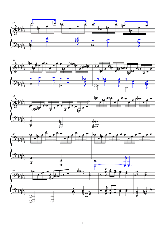 Silence钢琴曲谱（图6）