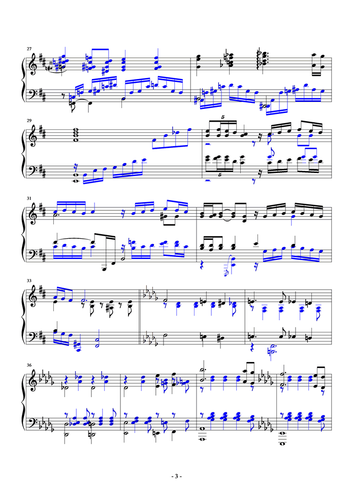 Silence钢琴曲谱（图3）