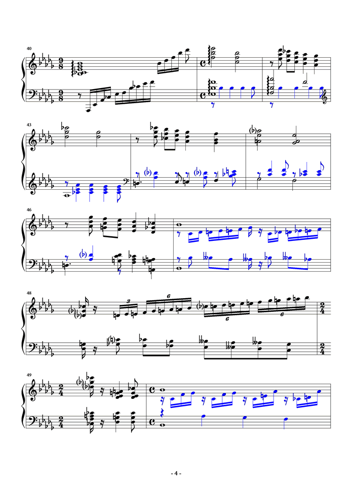 Silence钢琴曲谱（图4）