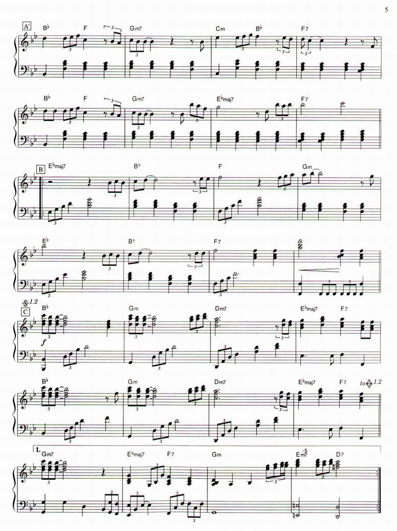 Forever Love钢琴曲谱（图2）