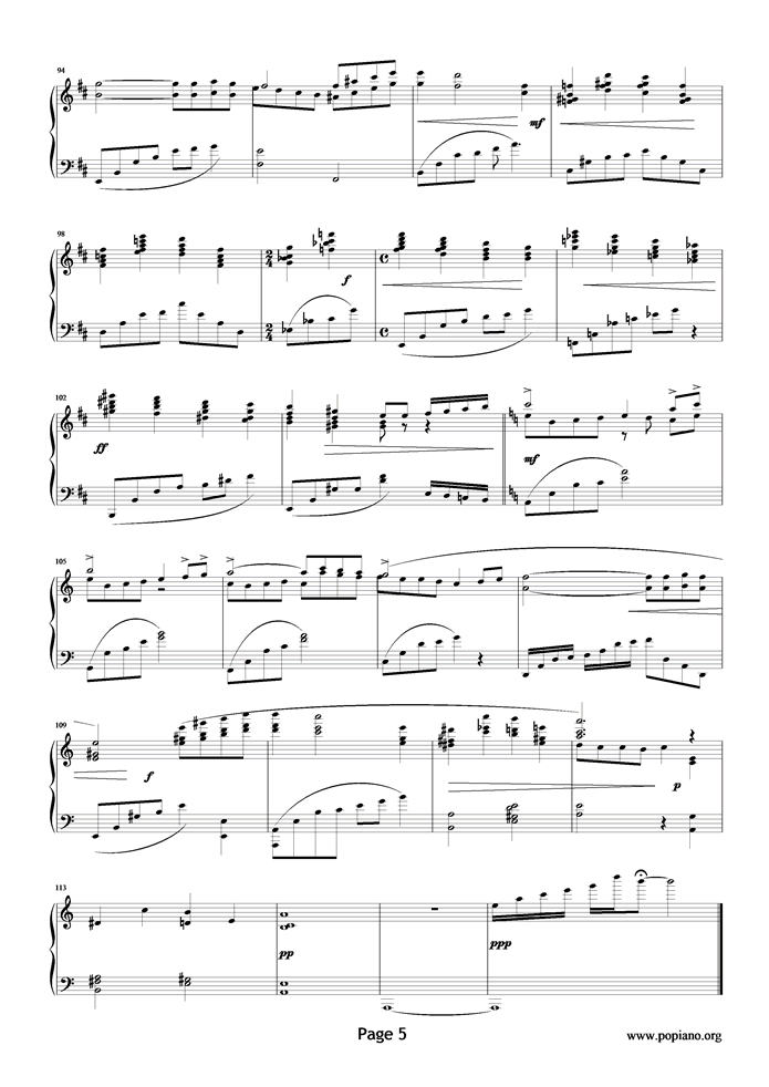 微光角落钢琴曲谱（图5）