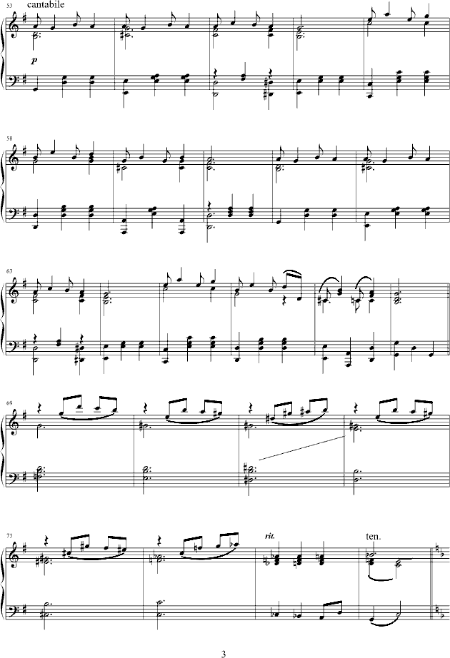 bethena钢琴曲谱（图3）