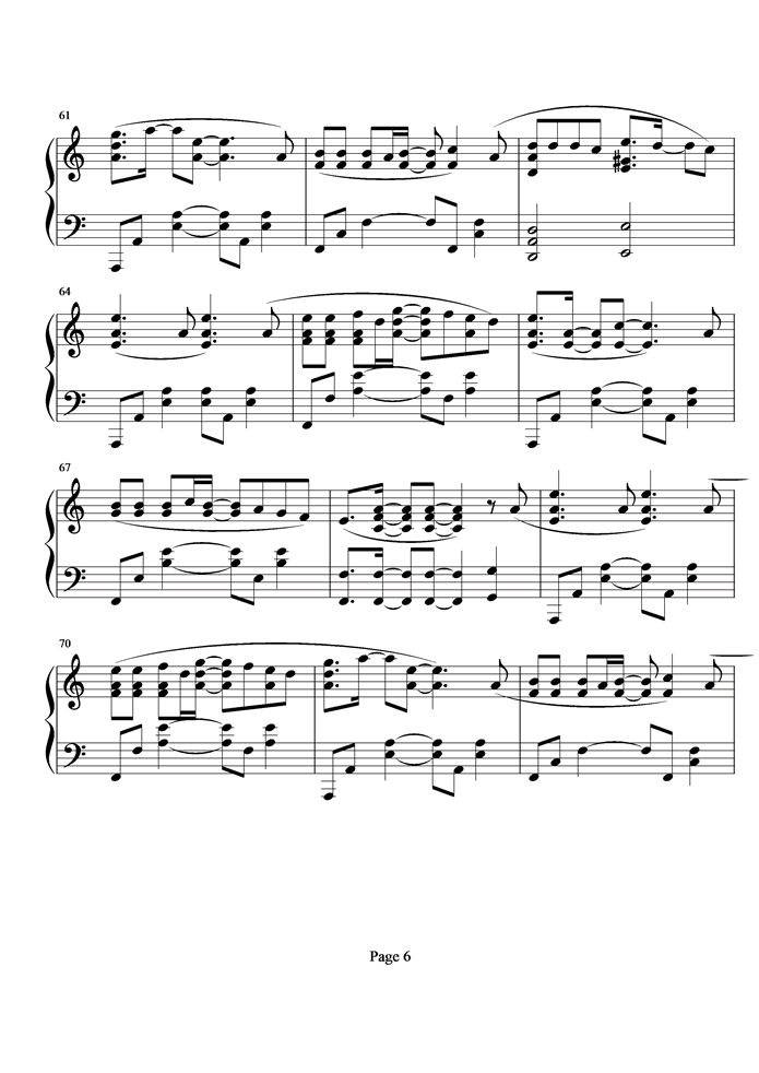 曝光钢琴曲谱（图6）