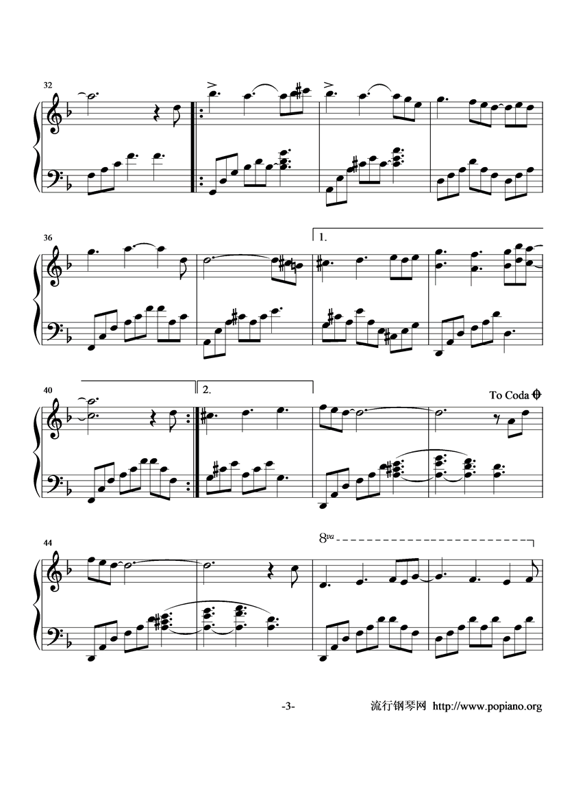 FELITSA钢琴曲谱（图3）
