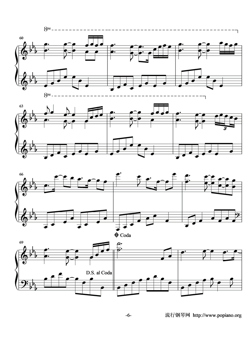 Before I Go钢琴曲谱（图6）