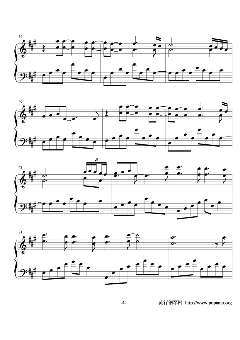 Almost a Whisper钢琴曲谱（图4）