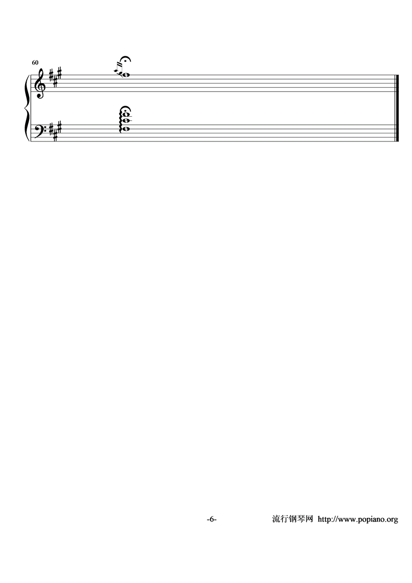 Almost a Whisper钢琴曲谱（图6）