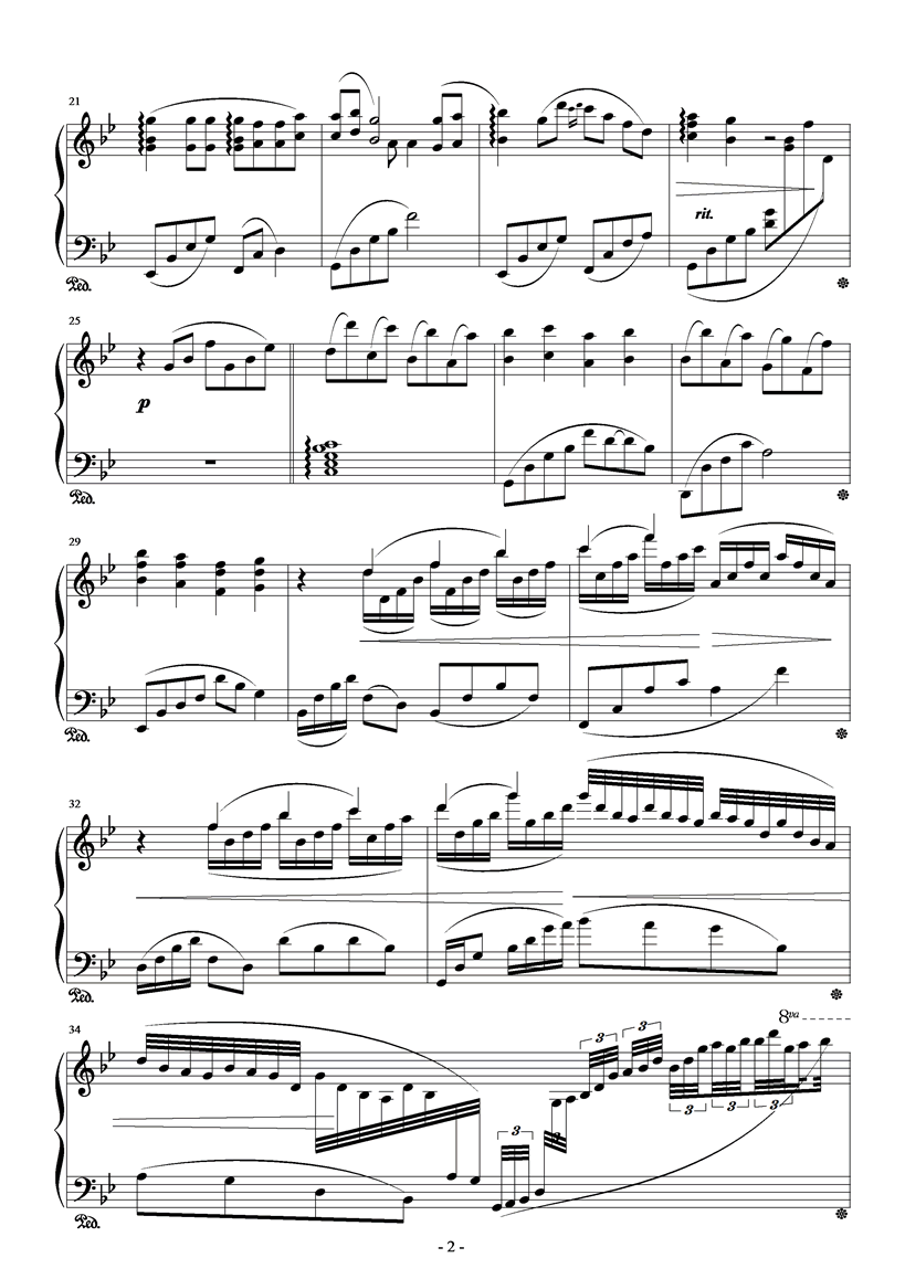 1945钢琴曲谱（图2）