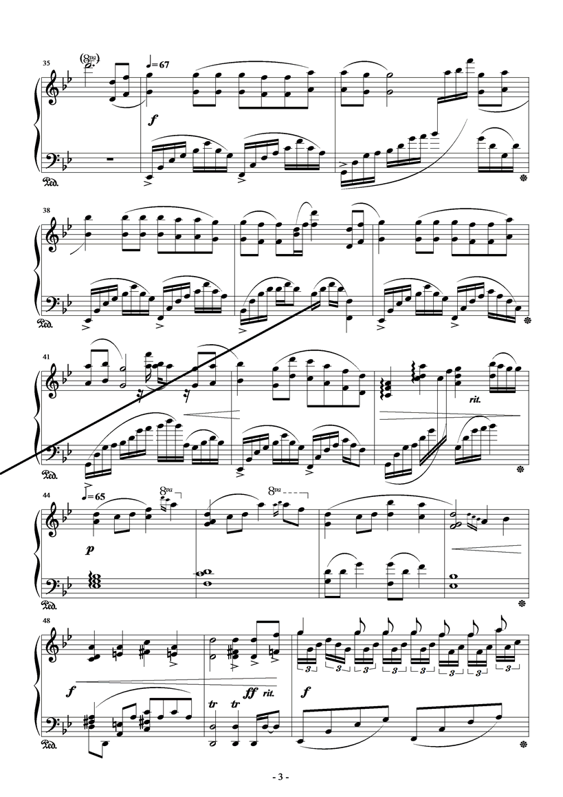 1945钢琴曲谱（图3）