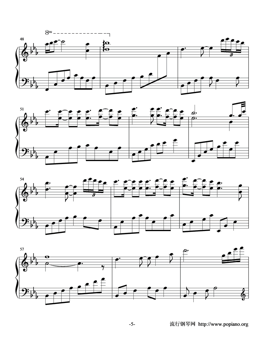 Before I Go钢琴曲谱（图5）