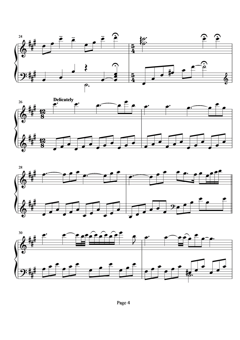 Until The Last Moment钢琴曲谱（图4）