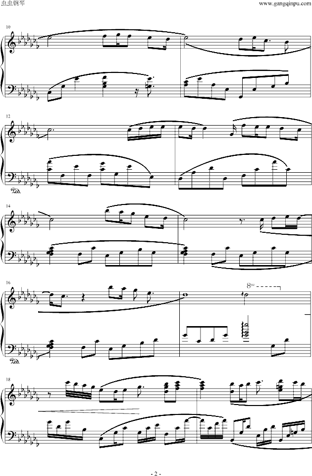 First Snow钢琴曲谱（图2）