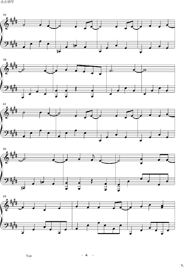 沙龙钢琴曲谱（图4）