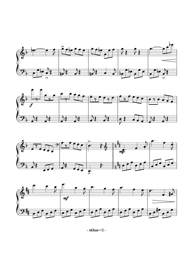 塔兰台拉舞曲钢琴曲谱（图2）