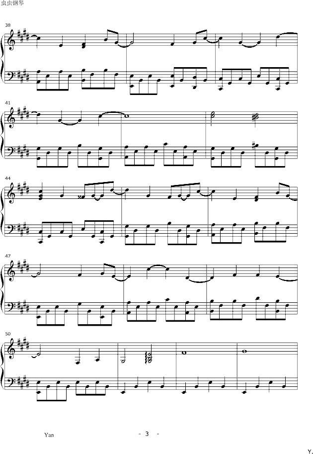 沙龙钢琴曲谱（图3）