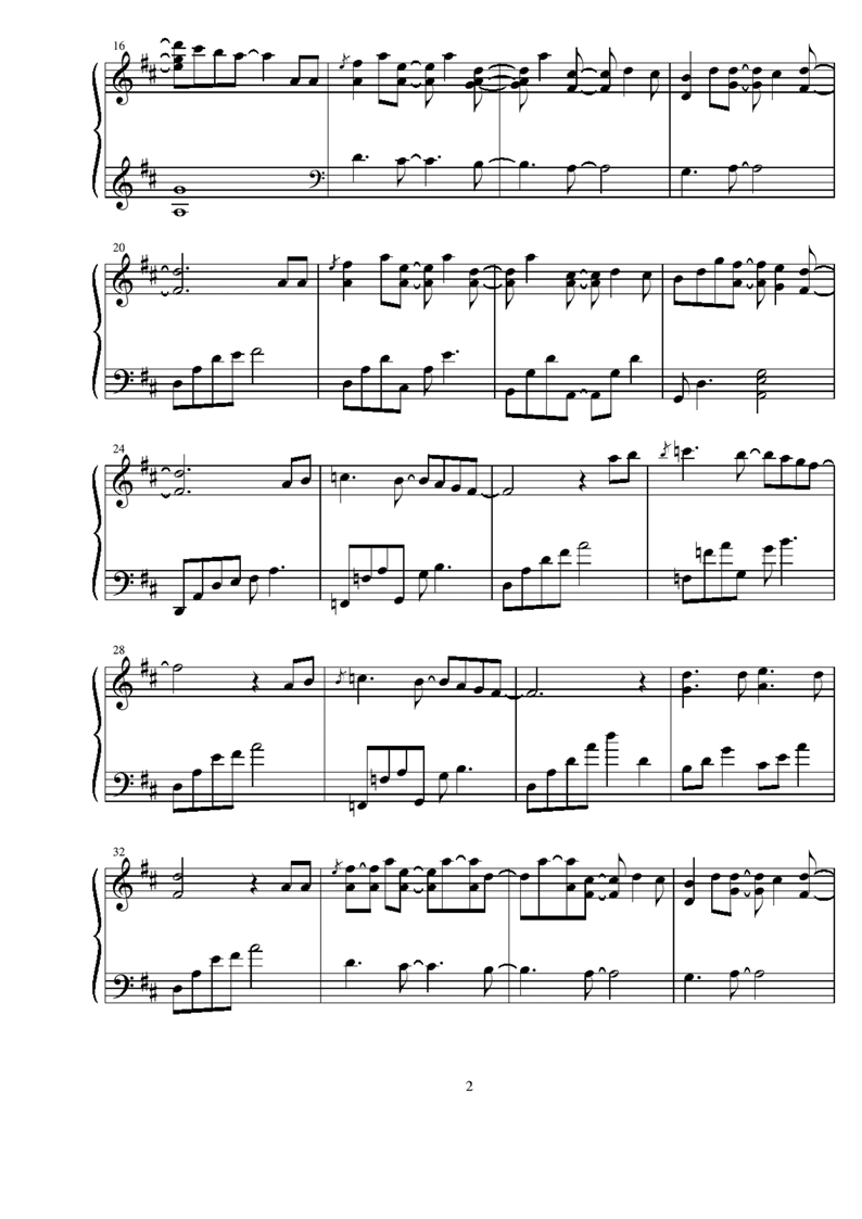 Early Summer II钢琴曲谱（图2）