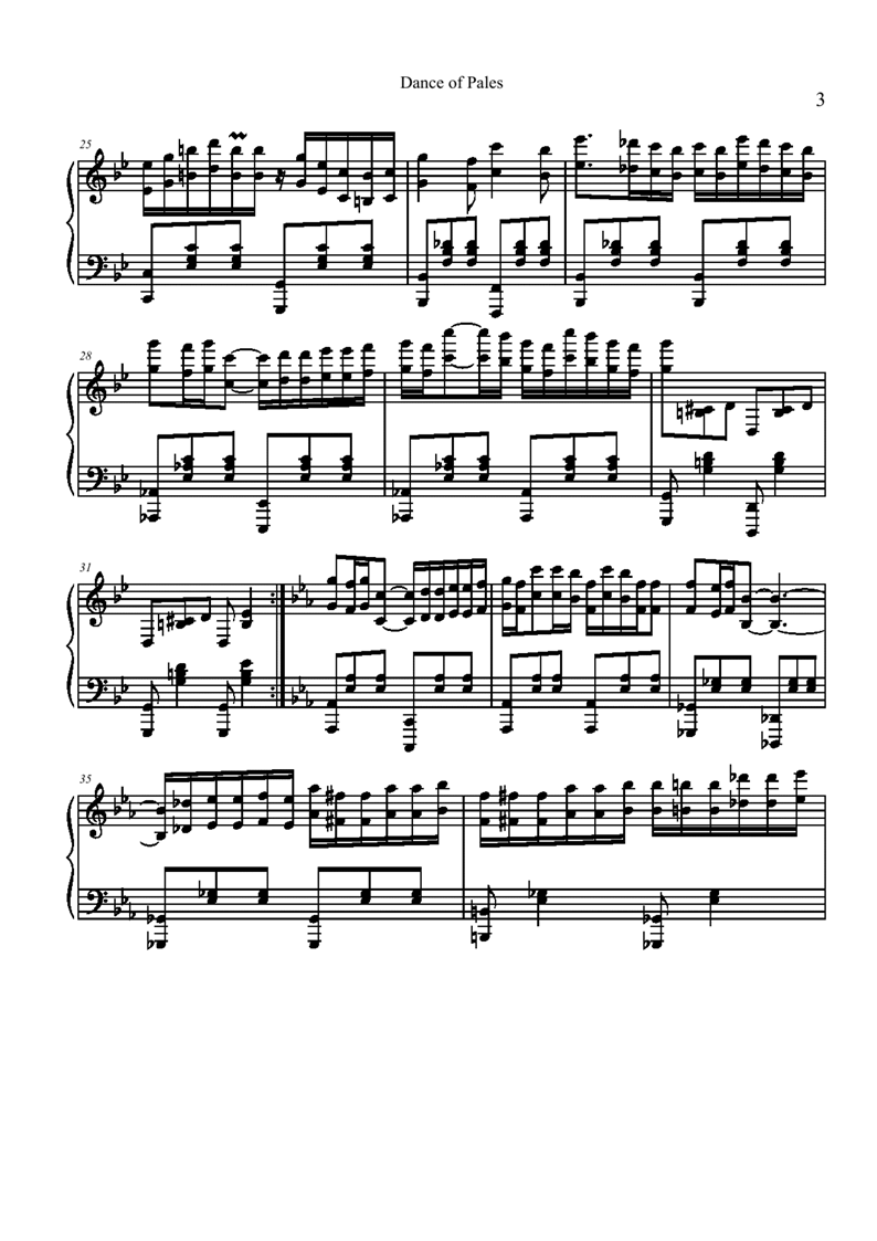 Dance of Pales钢琴曲谱（图3）