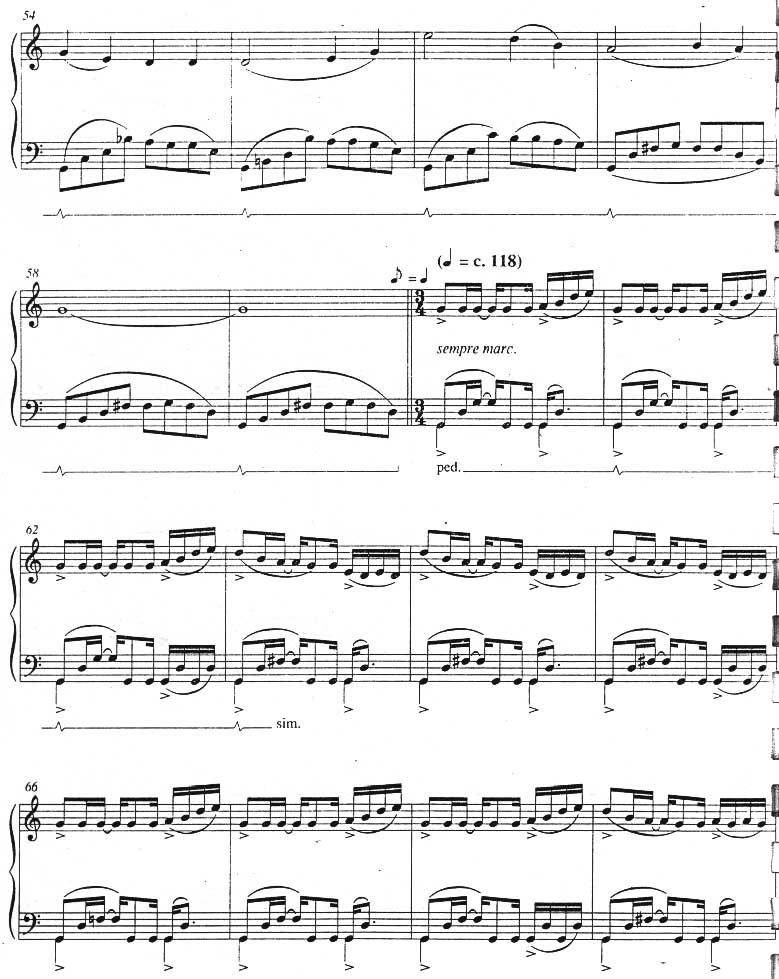 silver fingered fling钢琴曲谱（图5）