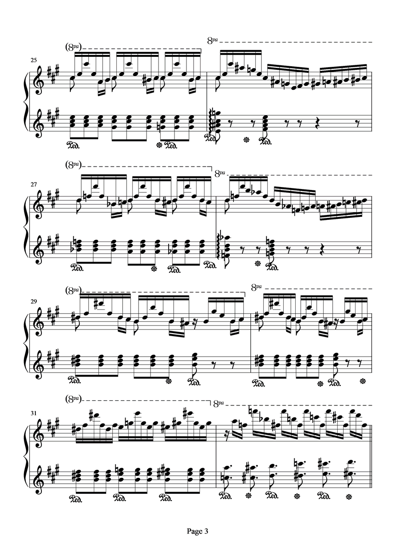 侏儒之舞钢琴曲谱（图3）