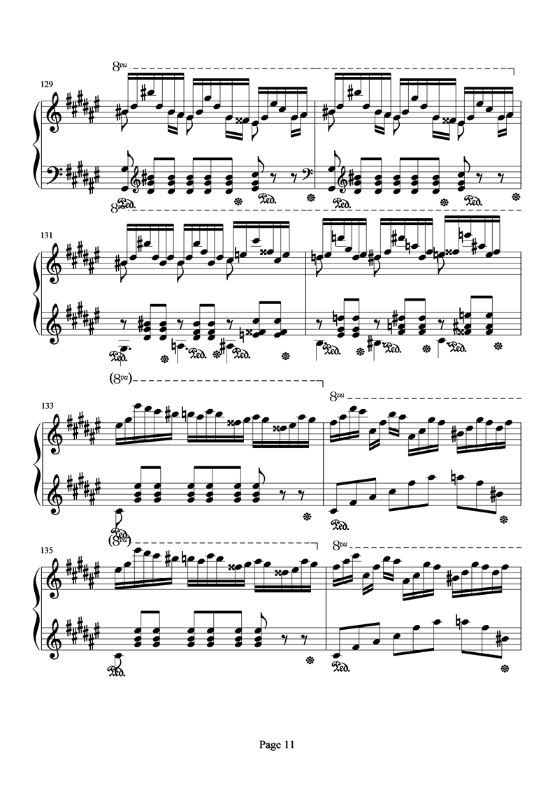 侏儒之舞钢琴曲谱（图11）
