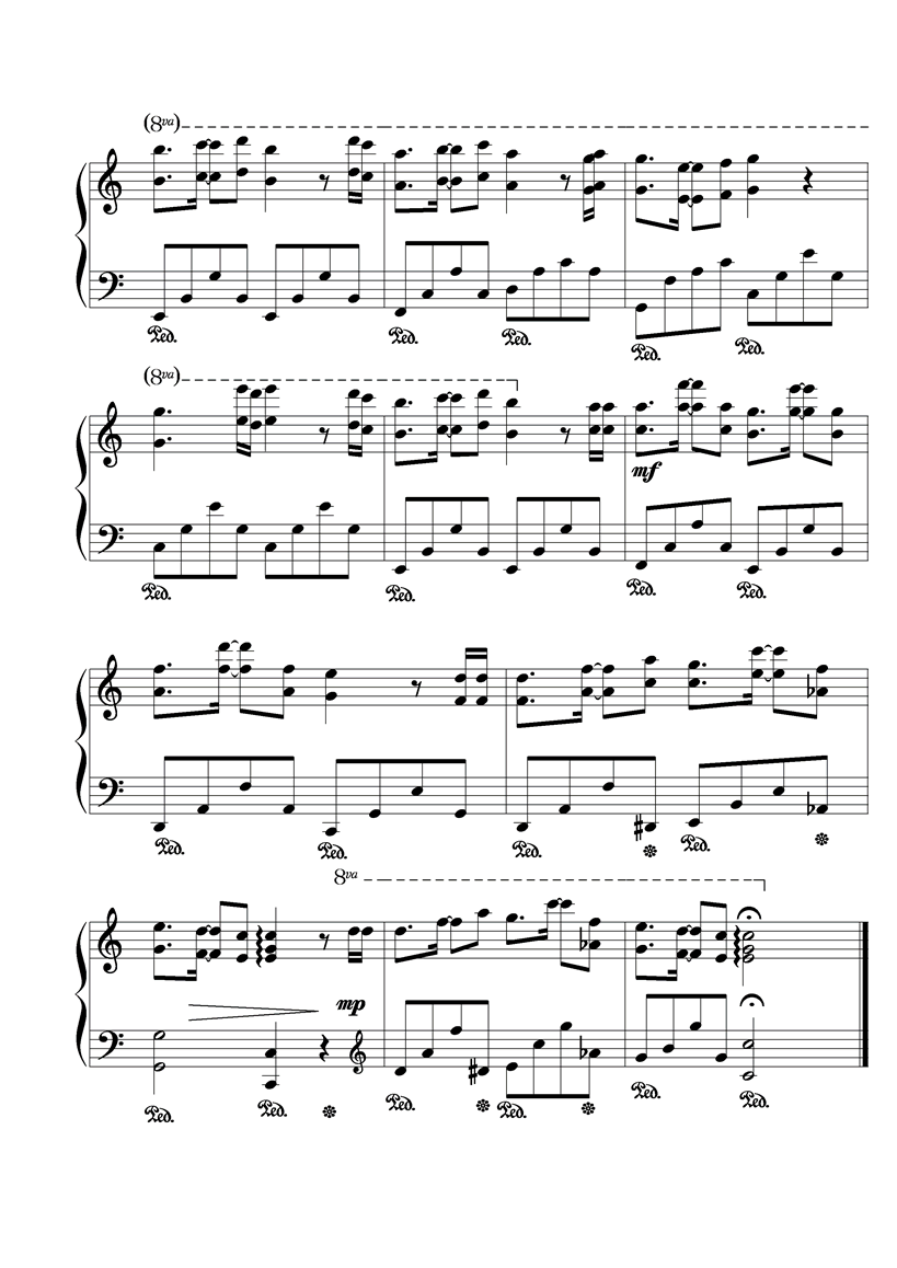 痛断肝肠钢琴曲谱（图4）