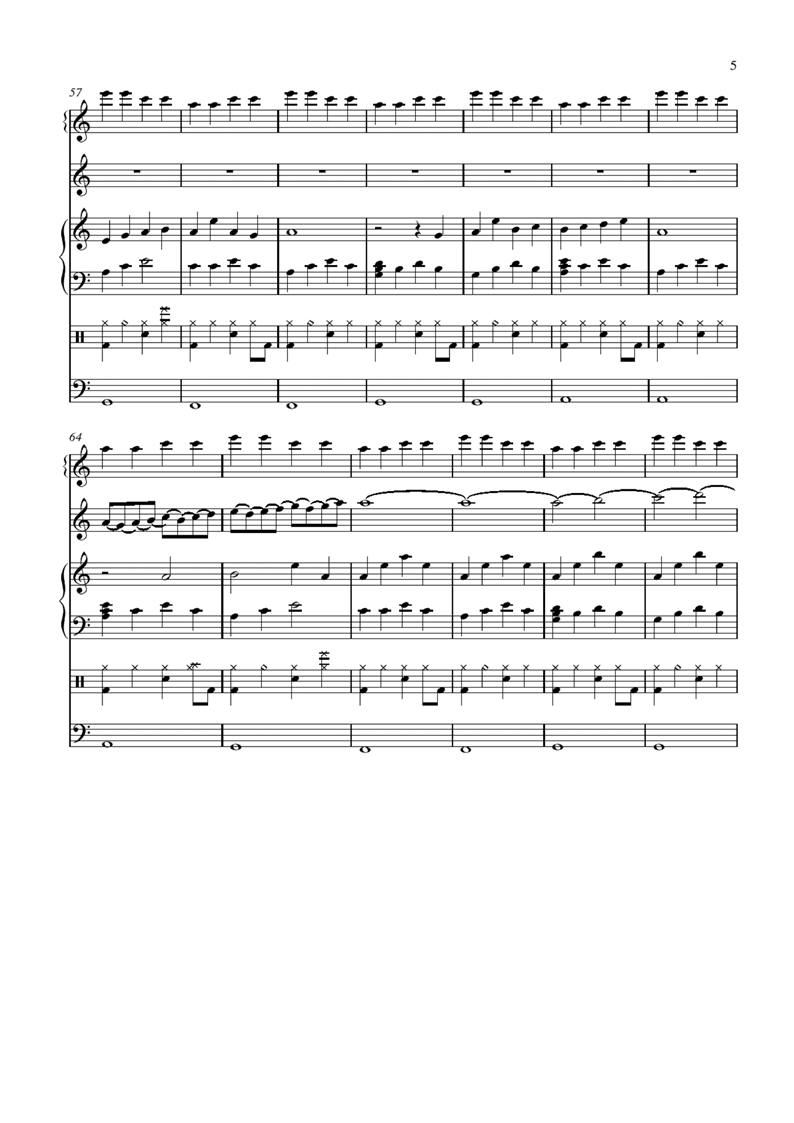 Unimari - Roaring Tides钢琴曲谱（图6）