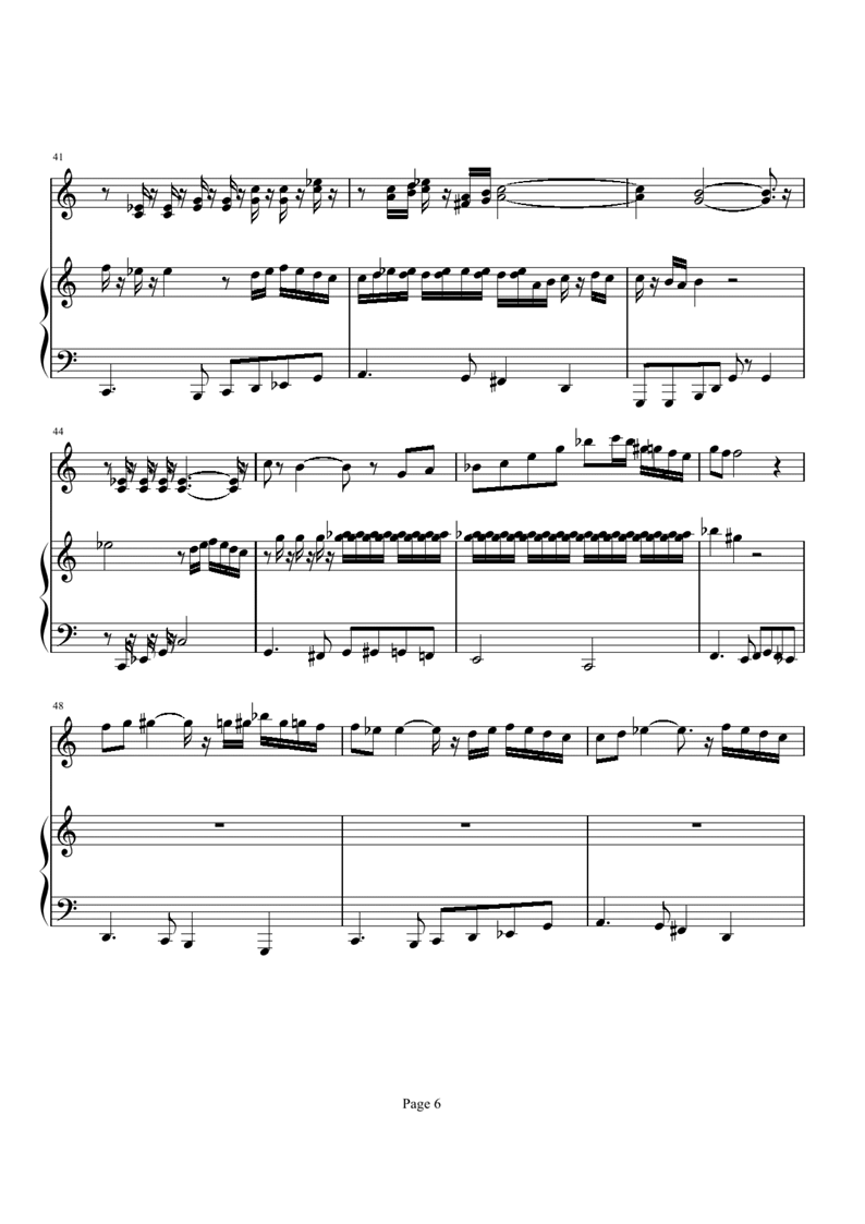 Wood Carving Partita钢琴曲谱（图6）