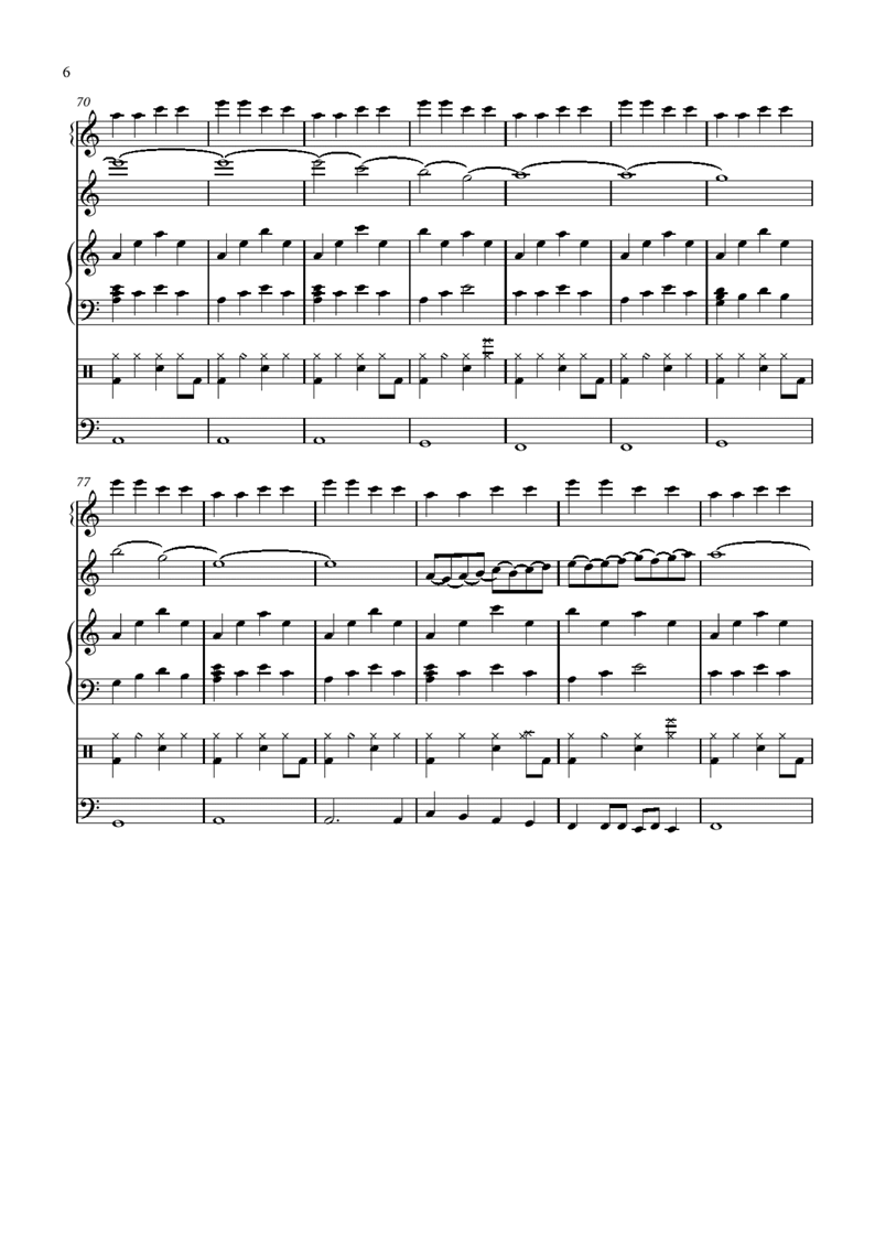 Unimari - Roaring Tides钢琴曲谱（图7）